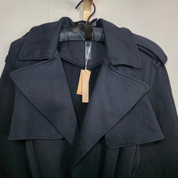 NWT Skims Boyfriend Fleece Oversized Trench Coat S - Picture 4 of 16